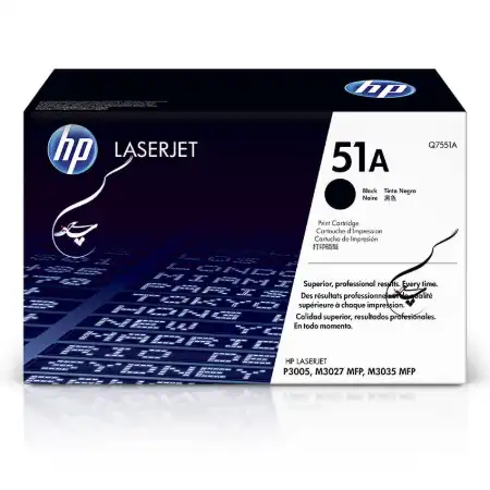 کارتریج تونر Hp مدل 51A طرح